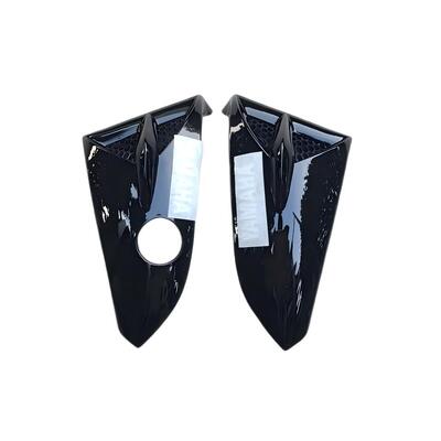 YBR125 Motorcycle Body Parts Fuel Tank Guard Plate Black ABS Scratch Resistant