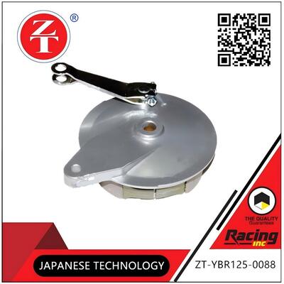YBR125 Motorcycle Brake Accessories Rear Hub Cover Assembly Non Rusting