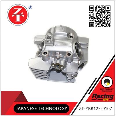 YBR125 Motorbike Cylinder Head Assembly Single Aluminum Alloy Cylinder Head