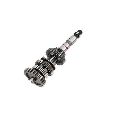 YBR125 motorcycle gearbox spindle assembly multi-gear power input gear shaft