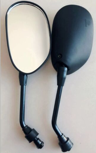 HSJ00039 model rearview mirror compatible with Honda Yamaha Suzuki motorcycles as a durable accessory