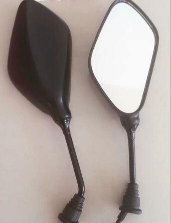 HSJ00043 model rearview mirror compatible with Honda Yamaha Suzuki motorcycles as a durable accessory