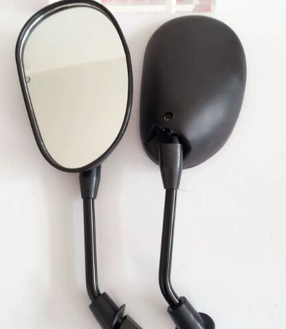 HSJ00062 Model Rearview Mirror Compatible with Honda Yamaha Suzuki Motorcycles Universal Fit Side Mirror