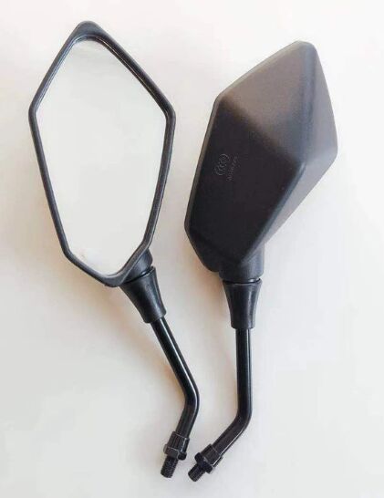 HSJ00066 Model Motorcycle Rearview Mirror Compatible with Honda Yamaha Suzuki for Universal Fit