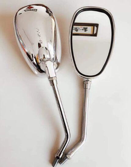 HSJ00067 Model Motorcycle Rearview Mirror Compatible with Honda Yamaha Suzuki Universal Fit Side Mirror