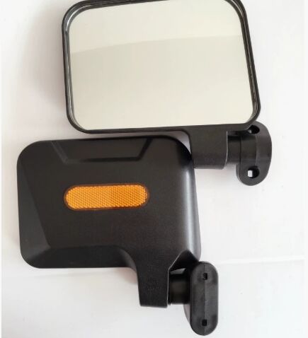 HSJ00070 model rearview mirror compatible with Honda Yamaha Suzuki motorcycles for universal fit
