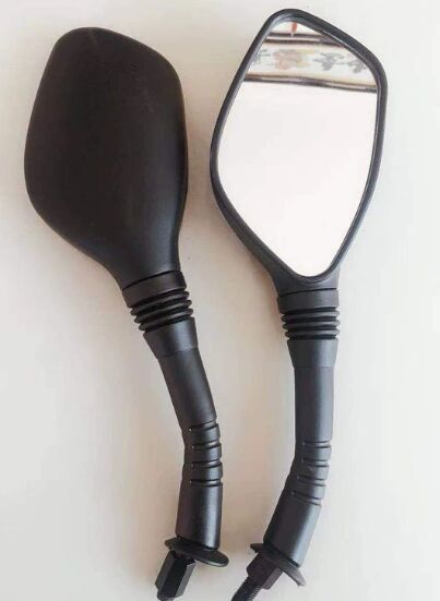 HSJ00077 model motorcycle rearview mirror compatible with Honda Yamaha Suzuki for universal fit