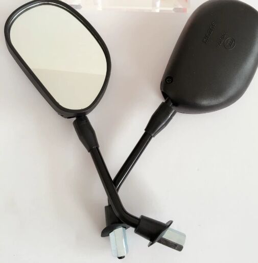 HSJ00082 Model Rearview Mirror Compatible with Honda Yamaha Suzuki Motorcycles Universal Fit Side Mirror