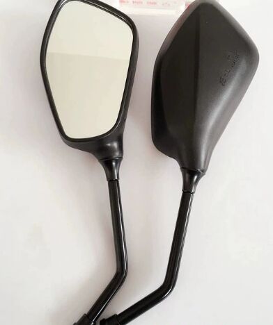 HSJ00087 Model Rearview Mirror Compatible with Honda Yamaha Suzuki Motorcycles Universal Fit Side Mirror