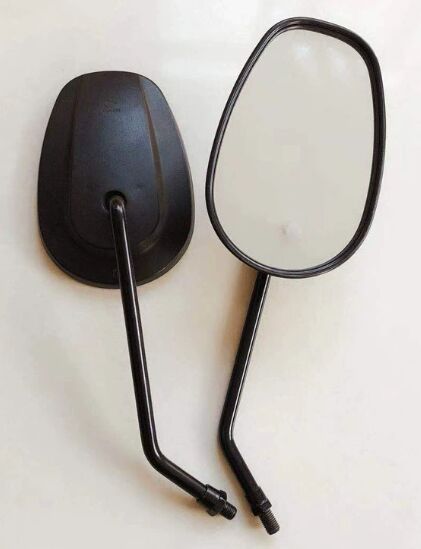 HSJ00093 Model Rearview Mirror Compatible with Honda Yamaha Suzuki Motorcycles for Universal Fit