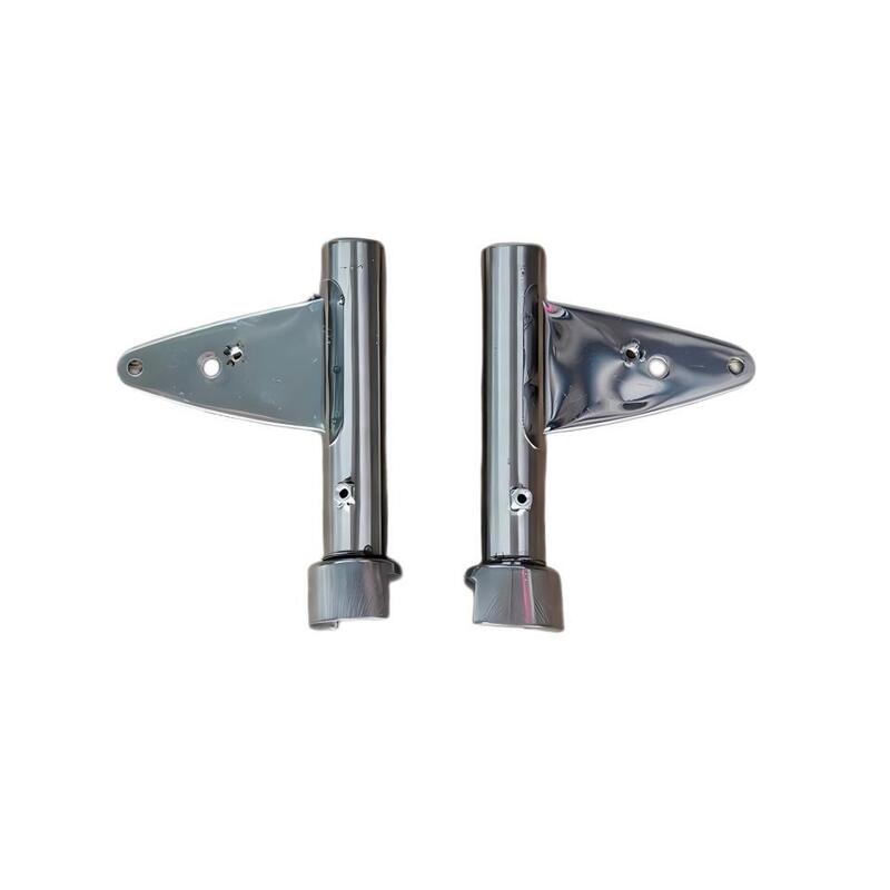 CG125 Headlight Bracket Chrome Metal Front Lamp Mount Suitable for 125 Top Rod Motorcycle Headlight Fixing Mount