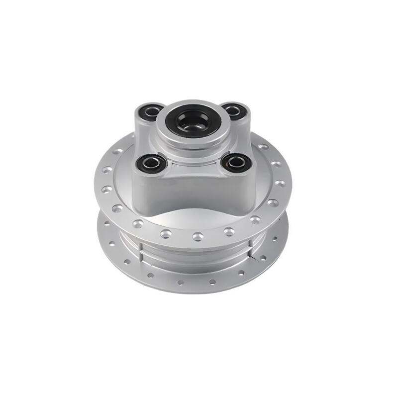 CG125 rear wheel hub assembly aluminium alloy rear wheel hub (with sprocket position) compatible with 125 pushrod engine rear wheel spoke hub