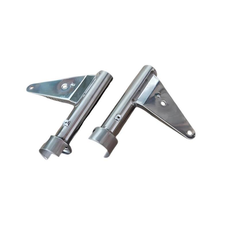 CG125 motorcycle headlight bracket chrome-plated metal headlight bracket is adapted to the rod jacking machine parts