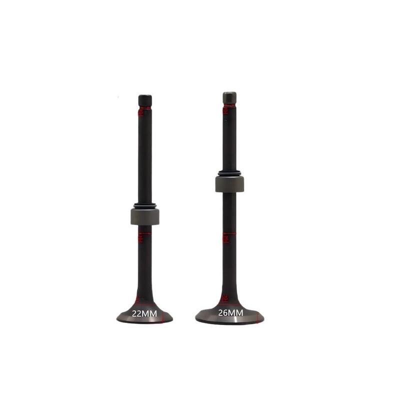Anti Rust YBR125 Motorcycle Parts Motorcycle Valve 63.5MM/64.5MM Total Length