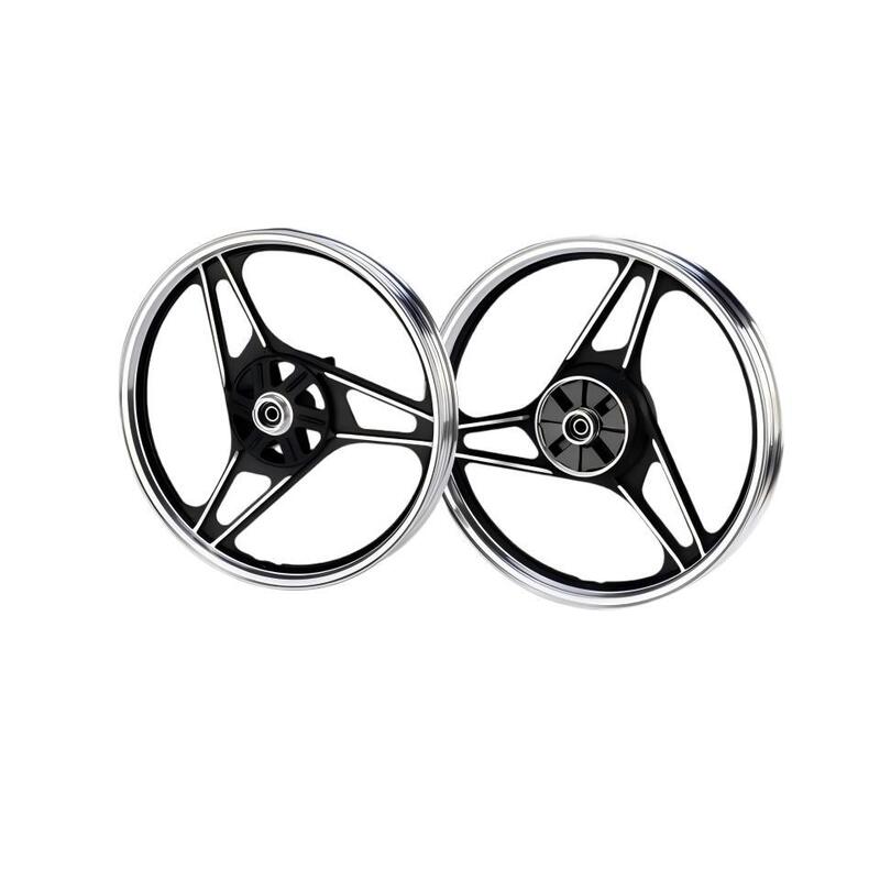 YBR125 Motorcycle Wheel Set 1.618/1.8518 Front Rear 6061-T6 Aluminum Wheel Hubs