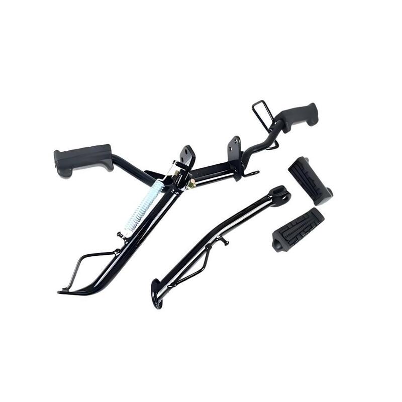 YBR125 Motorcycle Cross Iron Assembly Rear pedal side support integrated assembly (optional off-road model)