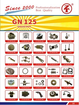 Wholesale of motorcycle accessories GN125