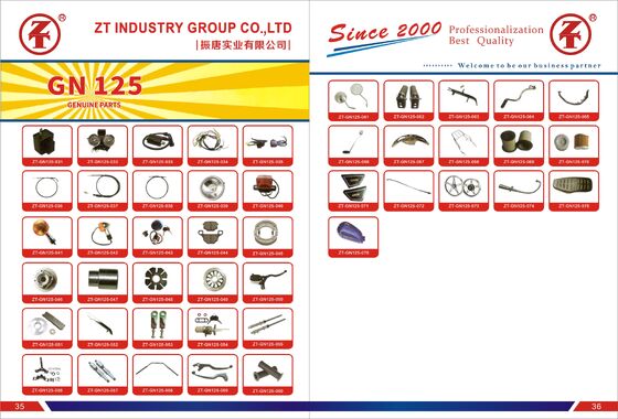 Wholesale of motorcycle accessories GN125
