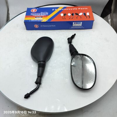 CB125 Rearview Mirror with 8MM Thickness Threaded Mirror Rod for General Maintenance