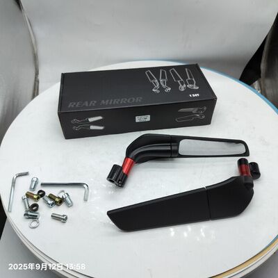 Modified SH-620-14 Rearview Mirror for Motorcycle Maintenance and Modification in Red, Blue, Black