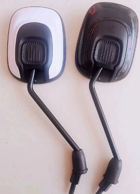 HSJ00010 model motorcycle rearview mirror compatible with Honda Yamaha Suzuki side mirror