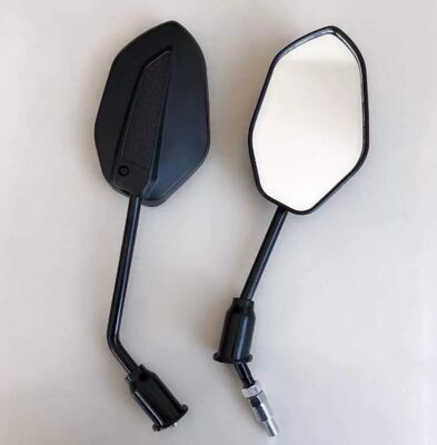 HSJ00019 model motorcycle rearview mirror side mirror compatible with Honda Yamaha Suzuki