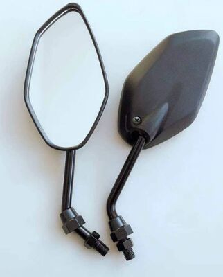 HSJ00024 model rearview mirror compatible with Honda Yamaha Suzuki motorcycles