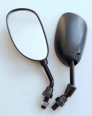 HSJ00026 model rearview mirror compatible with Honda Yamaha Suzuki motorcycles