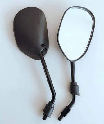 HSJ00027 model motorcycle rearview mirror compatible with Honda Yamaha Suzuki
