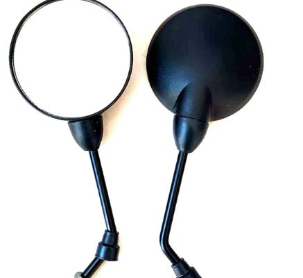 HSJ00034 model rearview mirror compatible with Honda Yamaha Suzuki motorcycles