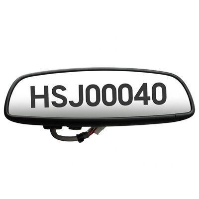 HSJ00040 model rearview mirror compatible with Honda Yamaha Suzuki motorcycles as a durable accessory