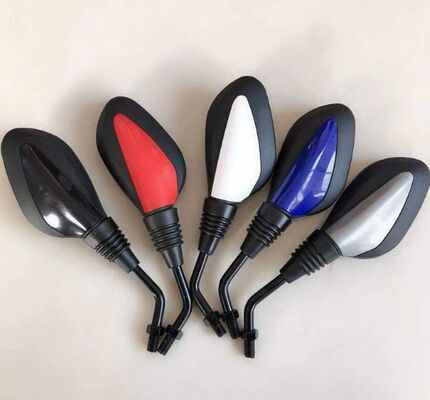 HSJ00041 model rearview mirror compatible with Honda Yamaha Suzuki motorcycles as a durable accessory
