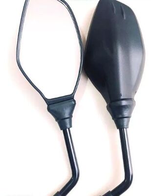 HSJ00044 Model Rearview Mirror Compatible with Honda Yamaha Suzuki Motorcycles