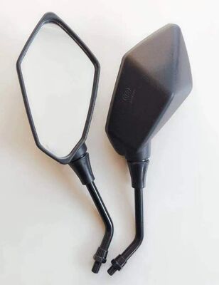 HSJ00066 Model Motorcycle Rearview Mirror Compatible with Honda Yamaha Suzuki for Universal Fit