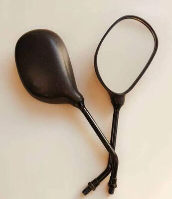 HSJ00084 Model Rearview Mirror Compatible with Honda Yamaha Suzuki Motorcycles Universal Fit Side Mirror