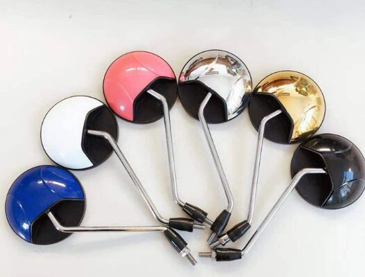 HSJ00090 Model Rearview Mirror Compatible with Honda Yamaha Suzuki Motorcycles Universal Fit Side Mirror