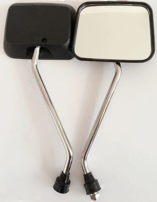 HSJ00097 Model Rearview Mirror Compatible with Honda Yamaha Suzuki Motorcycles Universal Fit Side Mirror