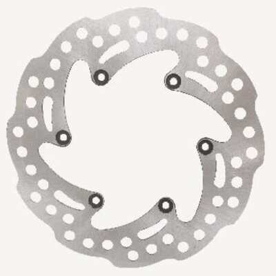 Cast Iron Rust Proof Motorcycle Front Disc Brake Rotor High Strength
