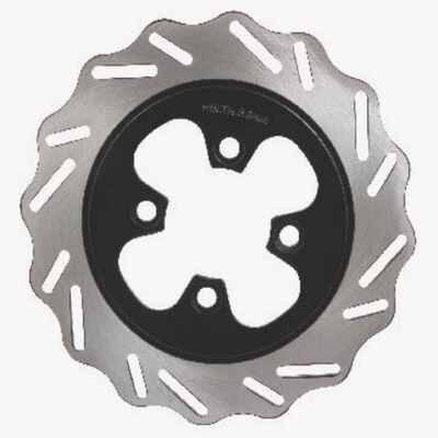 Cast Iron Rust Proof Motorcycle Front Disc Brake Rotor High Strength