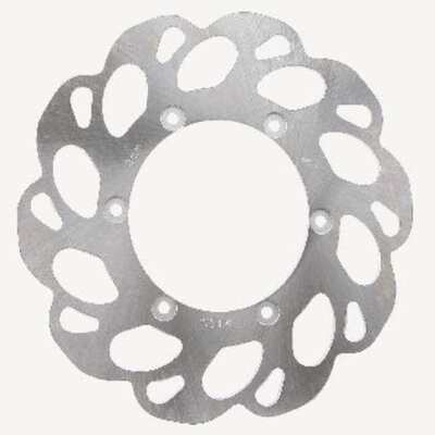 Cast Iron Rust Proof Motorcycle Front Disc Brake Rotor High Strength
