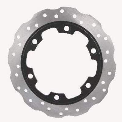 Cast Iron Rust Proof Motorcycle Front Disc Brake Rotor High Strength