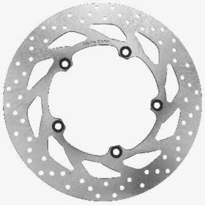 Cast Iron Rust Proof Motorcycle Front Disc Brake Rotor High Strength