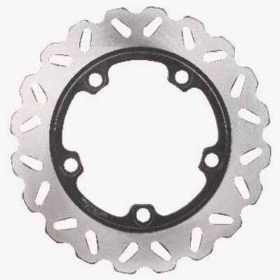Cast Iron Rust Proof Motorcycle Front Disc Brake Rotor High Strength