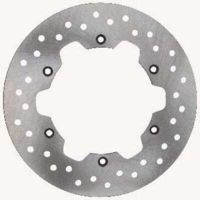 Cast Iron Rust Proof Motorcycle Front Disc Brake Rotor High Strength