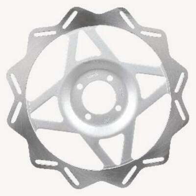 Cast Iron Rust Proof Motorcycle Front Disc Brake Rotor High Strength