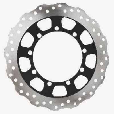 Cast Iron Rust Proof Motorcycle Front Disc Brake Rotor High Strength