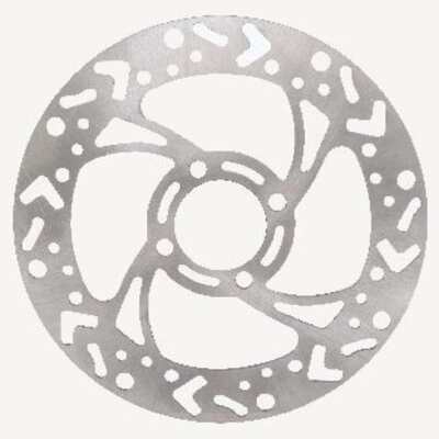 Cast Iron Rust Proof Motorcycle Front Disc Brake Rotor High Strength