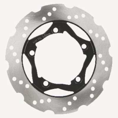 Cast Iron Rust Proof Motorcycle Front Disc Brake Rotor High Strength