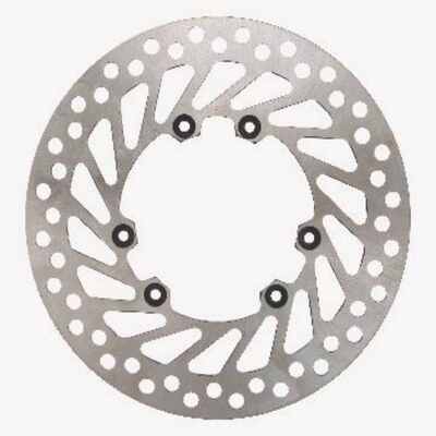 Cast Iron Rust Proof Motorcycle Front Disc Brake Rotor High Strength