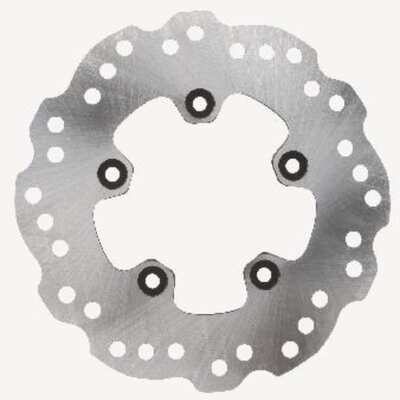 Cast Iron Rust Proof Motorcycle Front Disc Brake Rotor High Strength